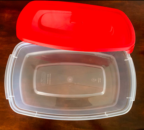 Topper Hermético 2 Litros Recipiente Refripractic Contenedor