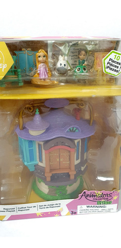 Disney Castillo De Rapunzel Little Animators (Usado)