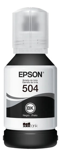 Epson T504120 Botella De Tinta Negra L4150/4160