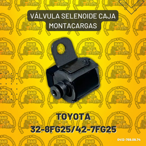 Válvula Selenoide Caja Montacargas Toyota 32-8fg25/42-7fg25