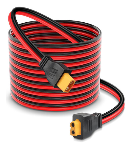 Paekq Cable De Extension Xt60 10awg Xt60 Macho A Hembra, Con