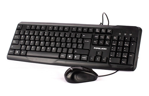 Combo 2 En 1 Halion K429c Teclado Silencioso Y Mouse 3 Boton