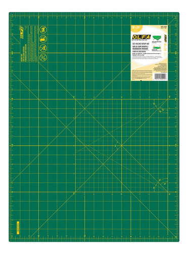 Alfombrilla De Corte Olfa, Autorreparable, 45 X 60 Cm, Con R