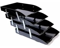 Comprar Bandeja Papelera Organizador Porta Papel Escritorio 4 Pisos