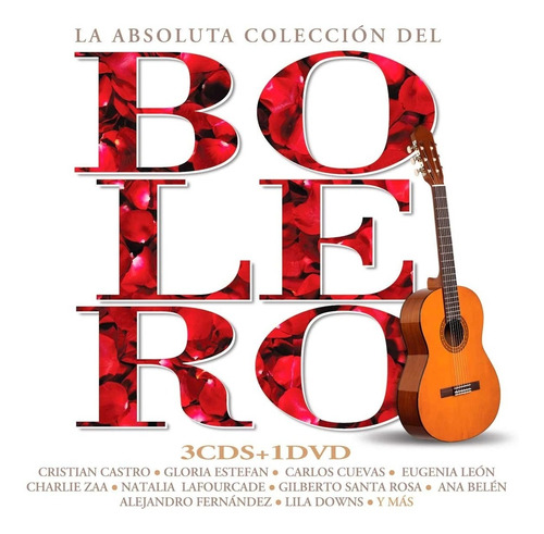 La Absoluta Coleccion Del Bolero 3 Cd's +dvd