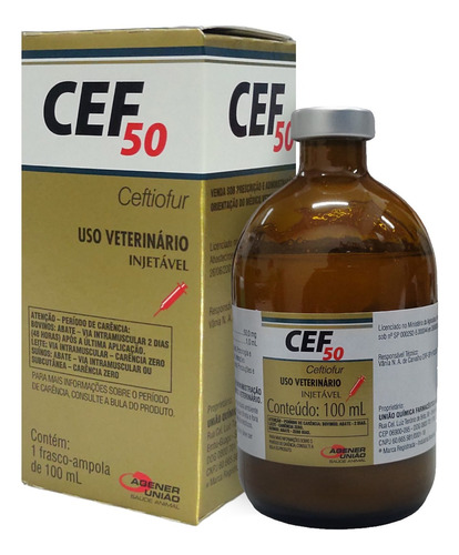 Cef-50 Ceftifour Antimicrobiano 100ml
