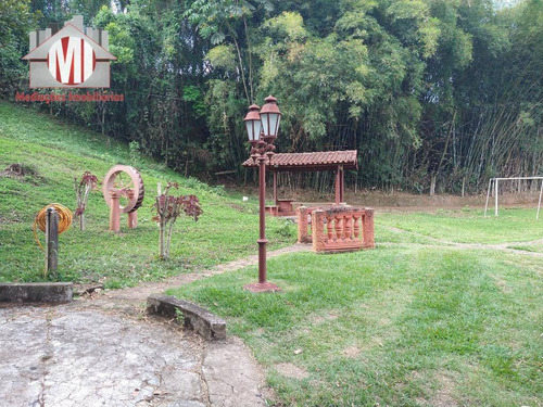 Imagem 29 de 30 de Excelente Chácara Com 5 Dormitórios, Campinho, Piscina, Pomar, Lago, Córrego, Ótima Localização, À Venda, 6000 M² Por R$ 500.000 - Rural - Socorro/sp - Ch0801