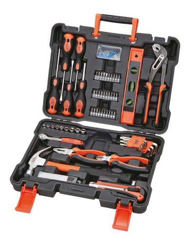 Imagen 1 de 12 de Juego 153 Herramientas Y Accs Básicos Black+decker Bmt153cla