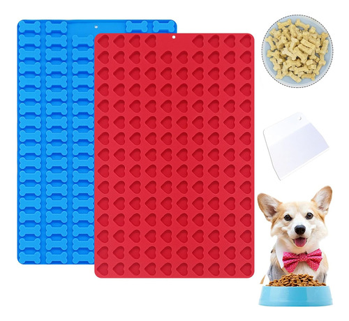 Nenkarn Mini Moldes De Silicona Para Perros, 148 Cavidades D