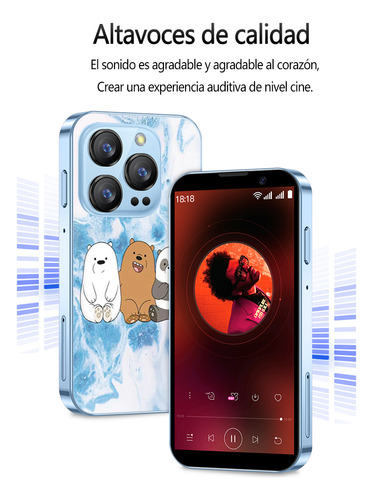 Aiek Xs18 Pro-c Mini Smartphone 3g De 3,0 Pulgadas 2 Gb De Ram 16 Gb De Rom Android 9.0 Adhesivo Gratuito Bricolaje