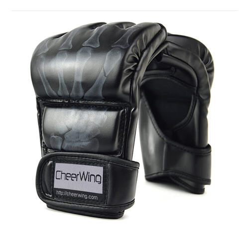 Guantes De Boxeo Sin Dedos Cheerwing Mma Ufc Sparring