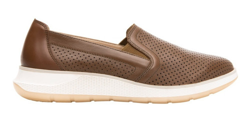 Slip On Mujer Flexi 119302 Piel Tan Extra Suave Casual Gnv®