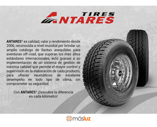 1 Llanta Su-810 Antares Medida 205/65r15 94h