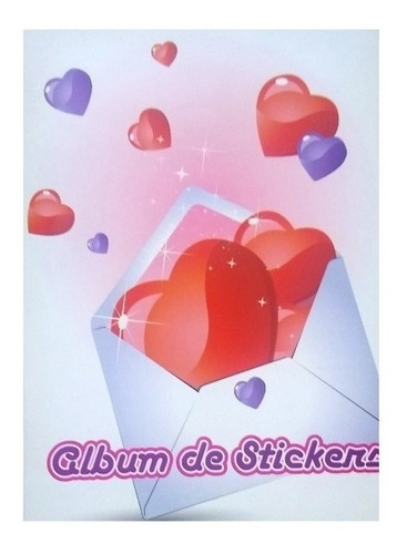 1 Album De Stickers De Hojas Plastificadas 8 Hojas