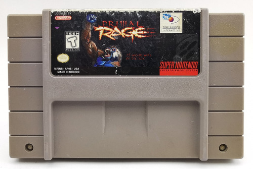 Primal Rage Snes Original * R G Gallery