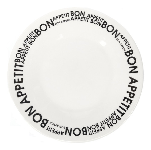 Plato Playo 24cm Bon Appetit Porcelana Oxford Vajilla