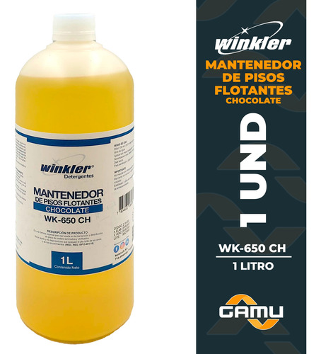 Mantenedor Pisos Flotantes - Chocolate - 1 L - Wk-650ch