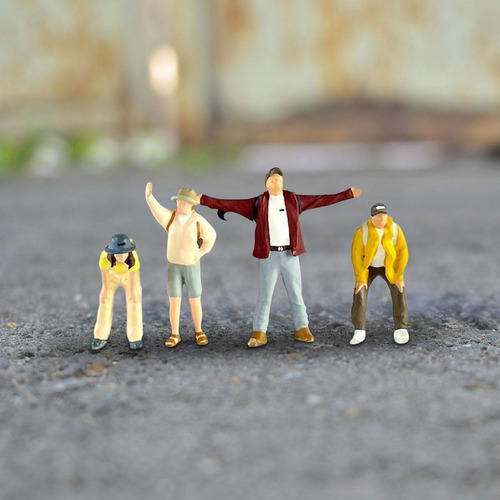 Figura De Diorama A Escala 1/64, Figuras De Personajes Para