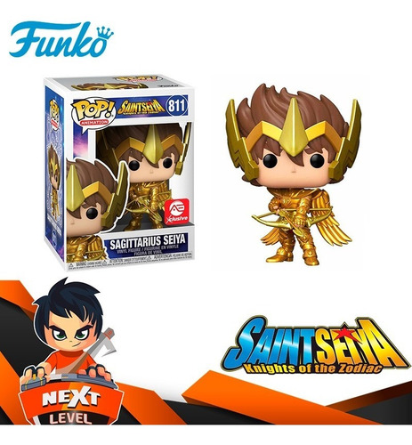 Imagen 2 de 5 de Saint Seiya - Sagittarius Seiya - Funko Pop! Ae Exclusive