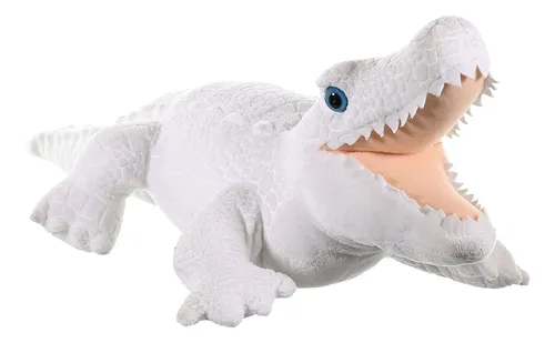 Peluche De Cocodrilo Blanco De Wild Republic