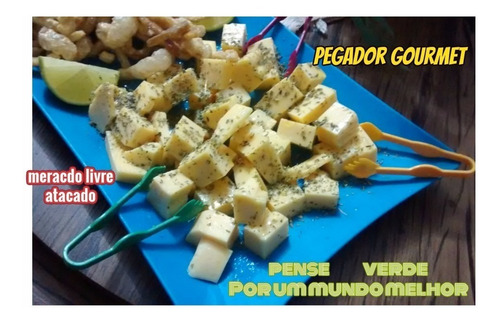 Imagem 5 de 10 de Pegador De Pipoca Gourmet Batata Buffet Kit Com 1000+brinde