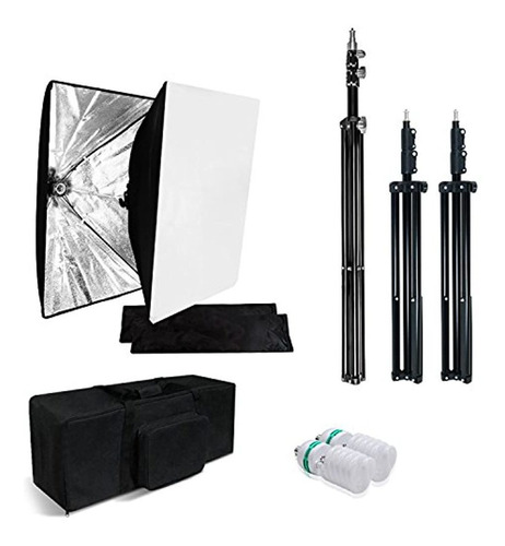 Kit De Iluminacion De Caja Suave De 20 X 28 Pulgadas De Jul