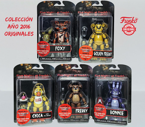 Five Nights At Freddy's Funko Colección Año 2016 Originales