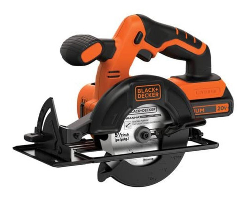 Sierra Circular De Black+decker Bdccs20c Con Batería Y Carga