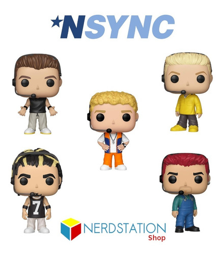 Funko Pop! Nsync Original Coleção Completa 