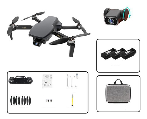 Follow Me Brushless Rc Drone Wifi Fpv Profesional Sg108 Dron