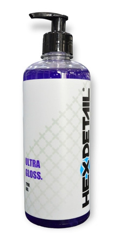 Hex Ultra Gloss - Gel Revividor Acond Neumaticos Brillante