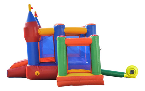 Castelo Pula-pula C/ Piscina De Bolinhas Inflável 3x2m Motor