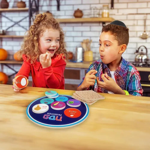 Rite Lite Deluxe Wooden Seder Plate Pascua De Pascua Para Tu