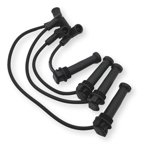 Imagen 2 de 4 de Kit Cables+bujias Ford Ecosport 03/11 2.0 16v (duratec)