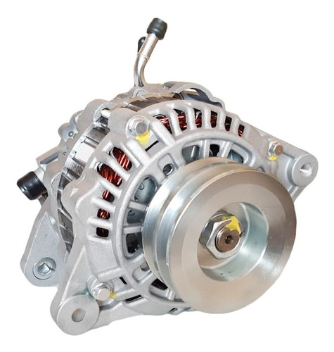 Imagem 2 de 7 de Alternador L200 Sport Outdoor 90a Polia Dupla C/ Bomba Vacuo