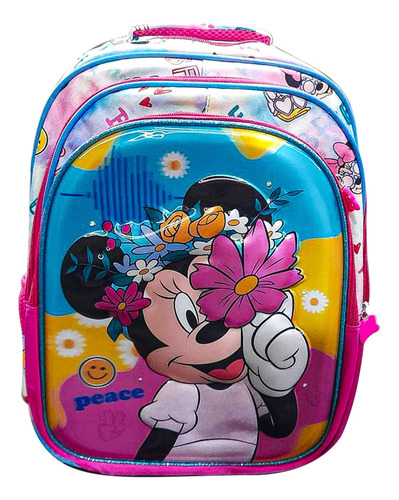 Mochila Escolar Disney/marvel Tamaño Oficio