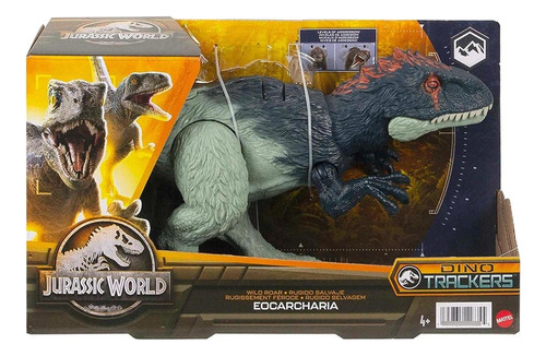 Jurassic World Eocarcharia  Sonido Dino Trackers Muñeco