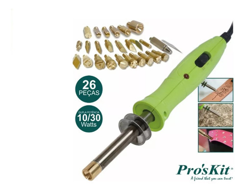 Pirograbador Eléctrico Proskit Si-138 Para Cuero Y Madera
