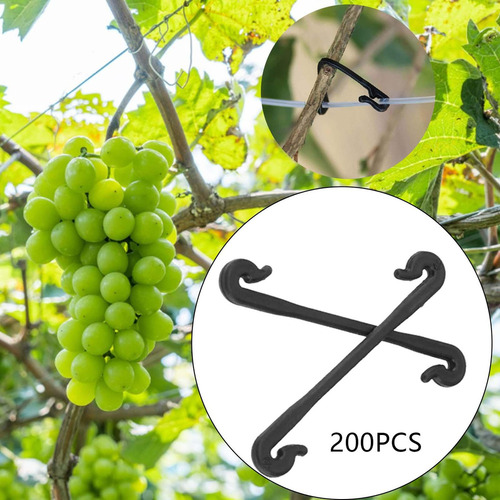 ~ 2 X 200 Uds Clips De Soporte Para Clips De Vid Hebillas De