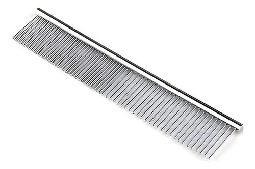 Peine Metalico For Mascotas Quita Nudos Color Plateado