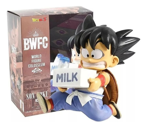 Figura Dragon Ball Z Goku Milk  Importado