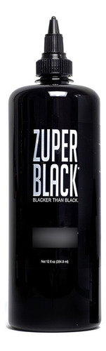 Tinta Para Tatuar Zuper Black 12 Oz