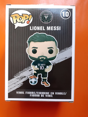 Lionel Messi Inter Funko Pop Compatible Nuevo Dom Play (Usado)