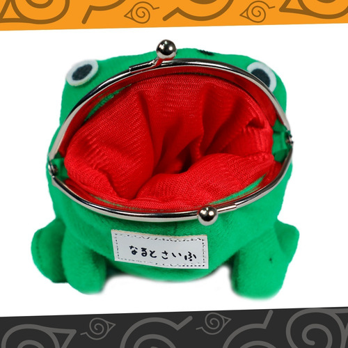 Imagen 2 de 5 de Naruto Shippuden Rana Anime Monedero Cartera Peluche Uzumaki
