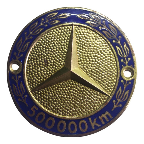 Antigua Insignia Mercedes-benz 500.000 Km Medalla Premio (Usado)