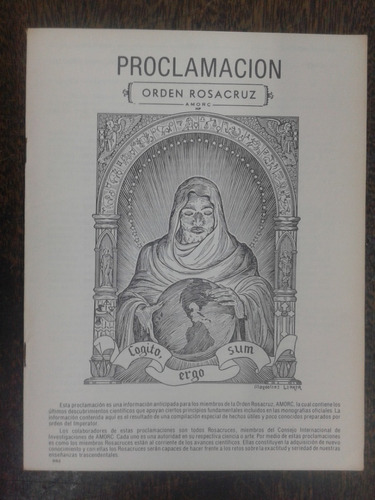 Proclamacion * Amorc * Masoneria * Rosacruz *