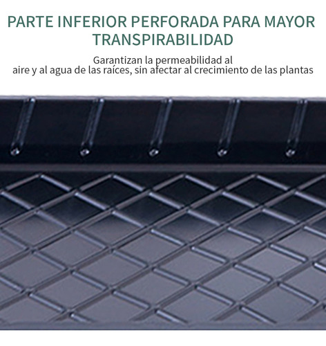 Charola bandeja Plana lisa Base De Germinación pack 20 Piezas JiaYouwogz Multi purpose seedling tray