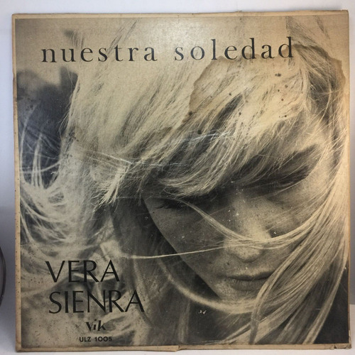 Vera Sienra - Nuestra Soledad - Eduardo Mateo Vinilo Lp