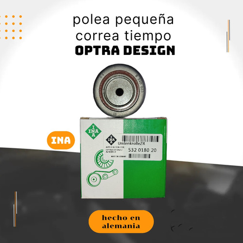 Polea Correa Tiempo Optra Design Pequeña