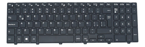 Teclado Para Dell Inspiron 15-5577 15-5758 P39f P75f Negro Español